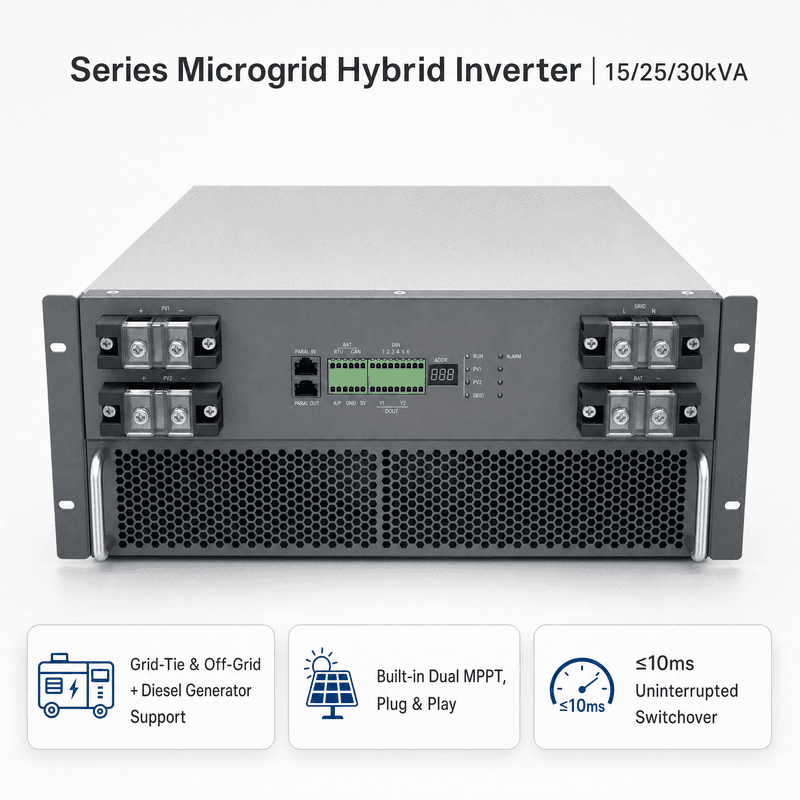 Convertidor de Almacenamiento HBPS 15~60kW - 1